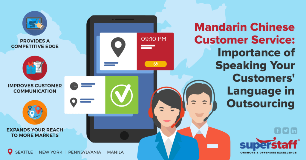 Benefits of Mandarin Chinese Customer Service SuperStaff