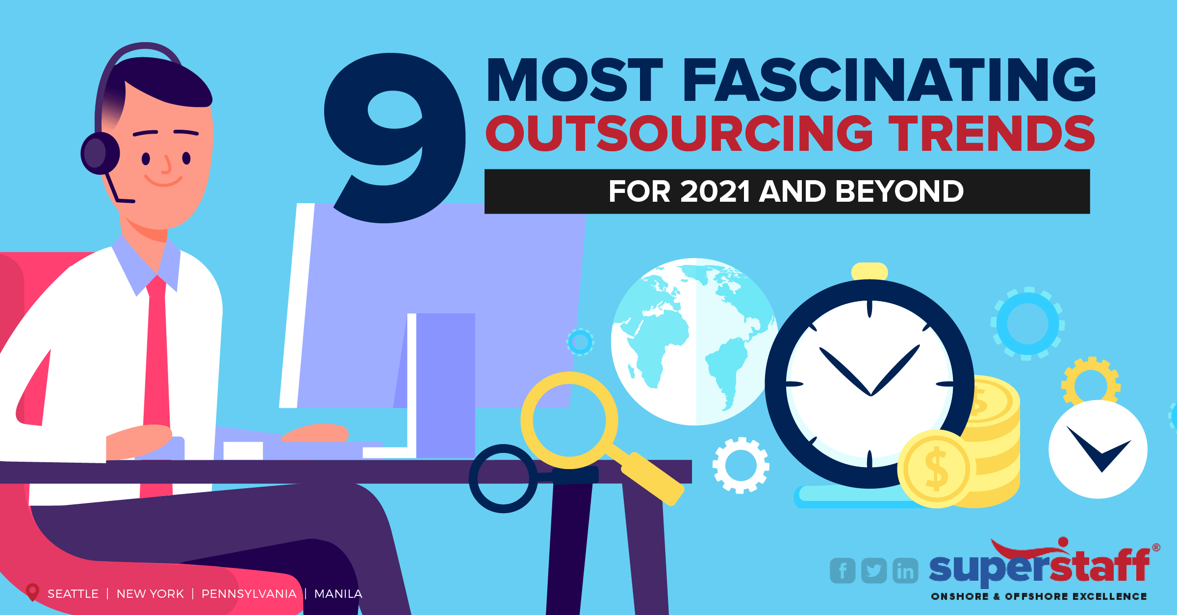 9 Fascinating Outsourcing Trends for 2021 and Beyond