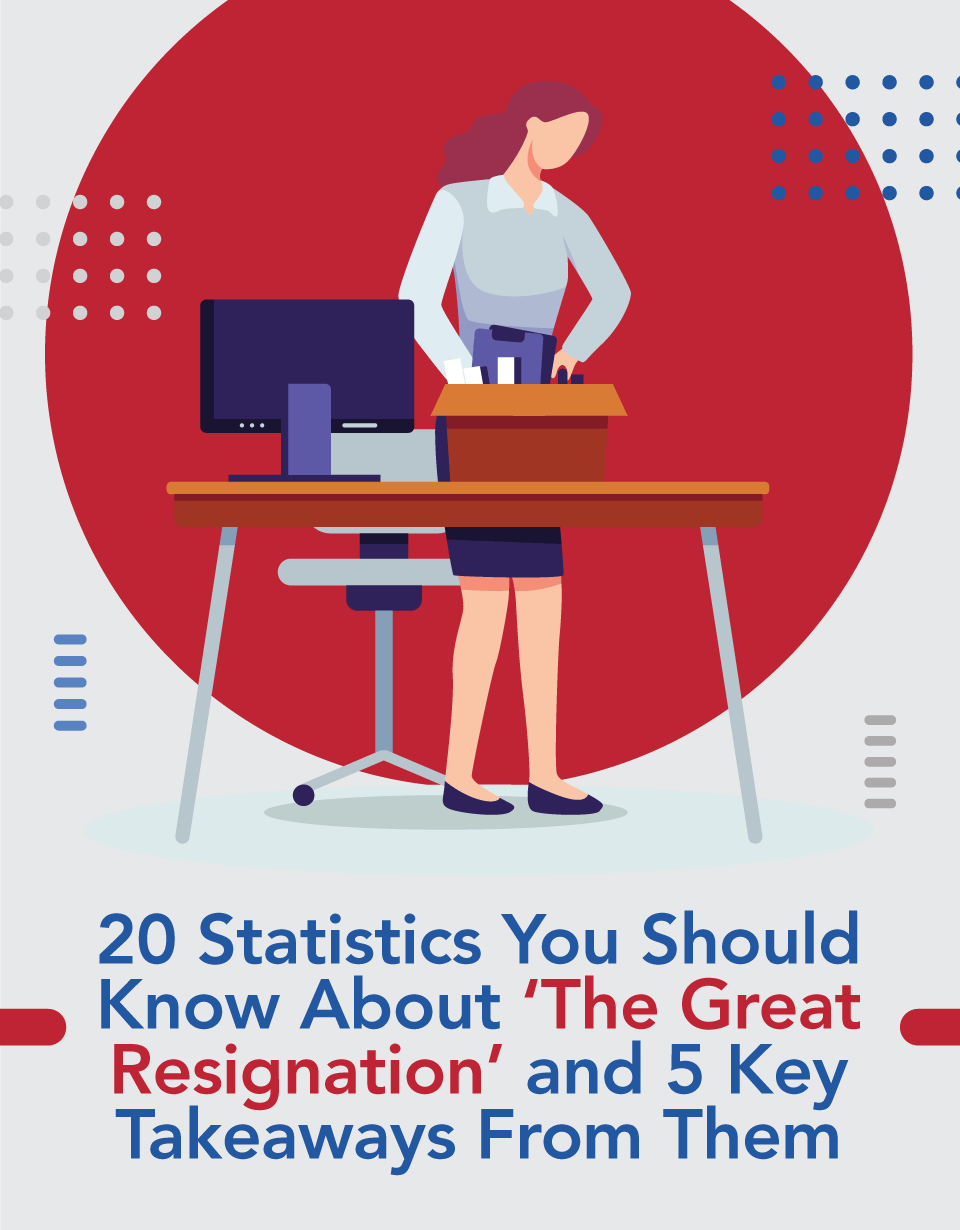 Top 20 The Great Resignation Statistics cover