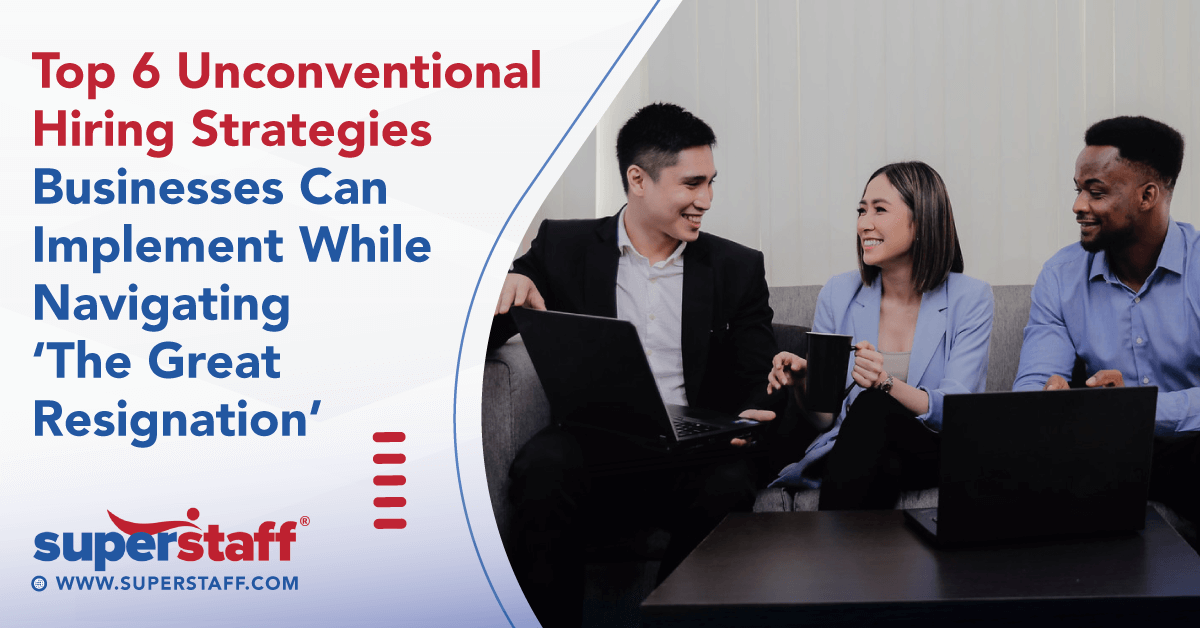 Top 6 Unconventional Hiring Strategies Banner