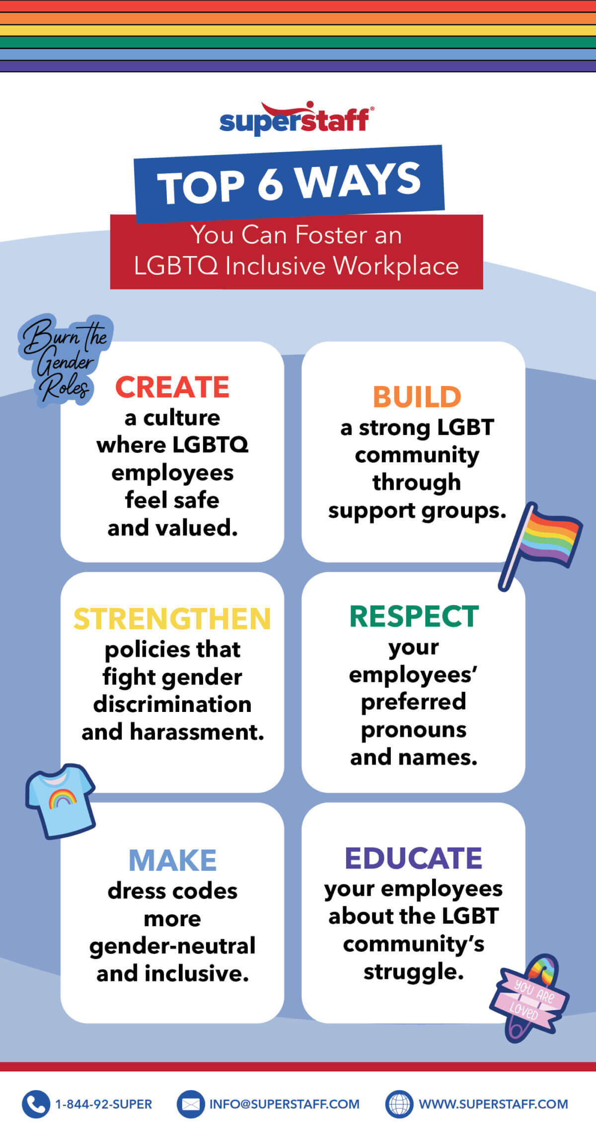 6 Ways to Foster LGBTQ Inclusive Workplace