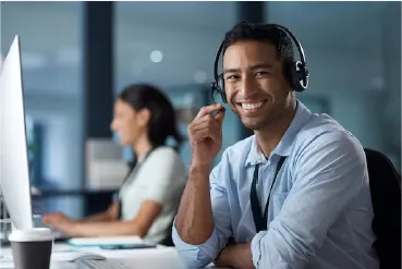 A Man Smiling