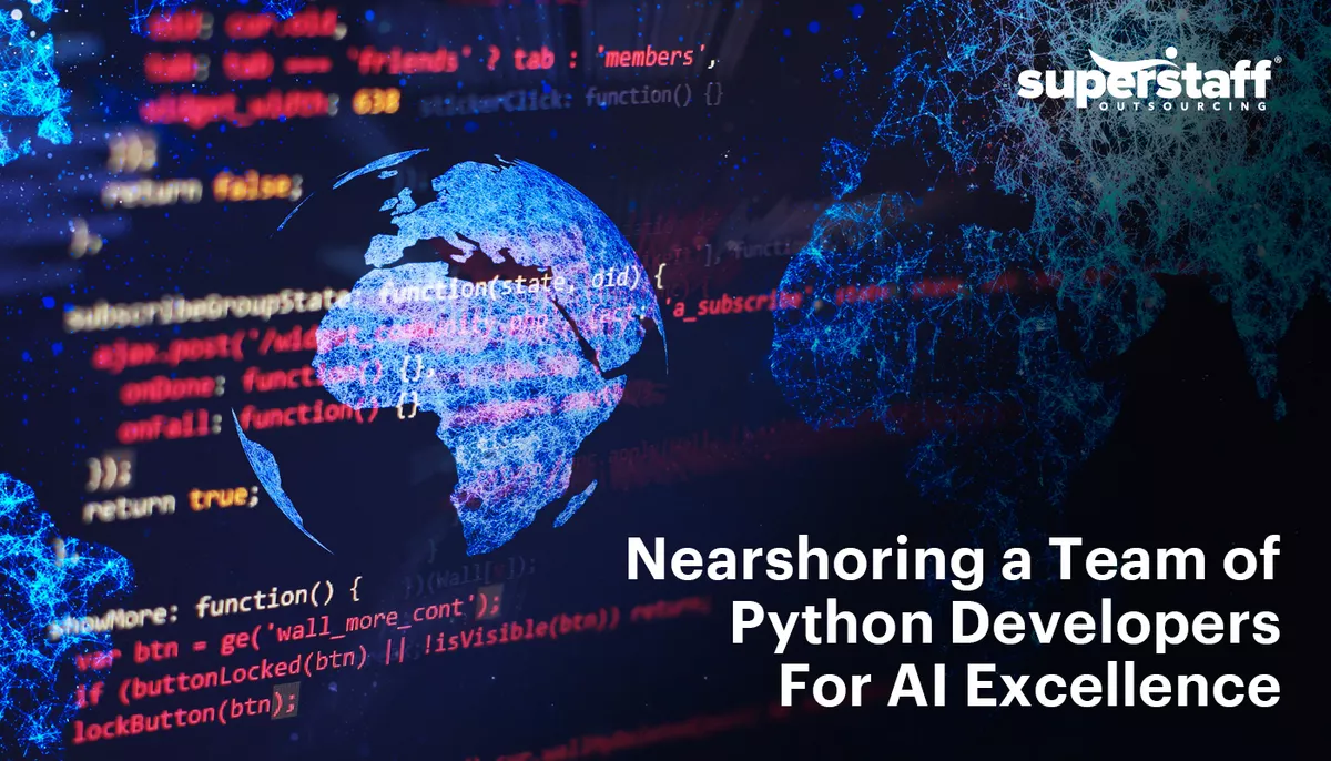 Nearshoring a Team of Python Developers for AI Excellencce Blog Banner