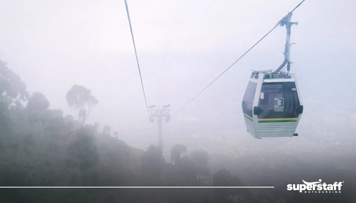 Facts about Colombia: Medellin was the first city in the world to use cable cars for mass transit. 