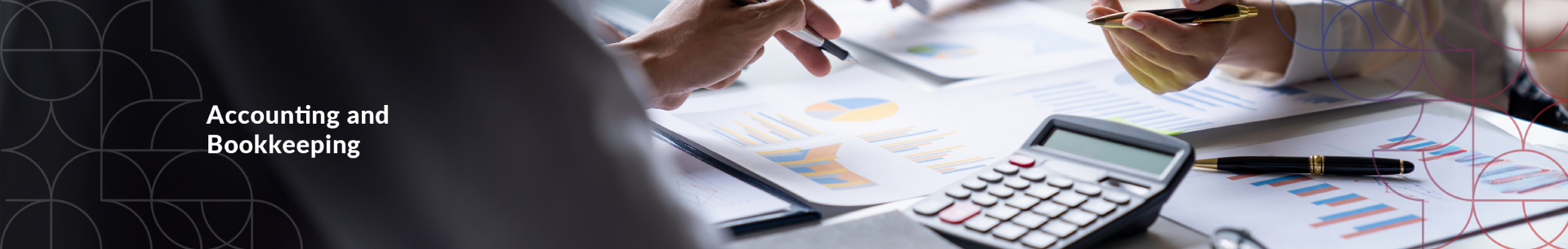 Accounting and Bookkeeping Banner