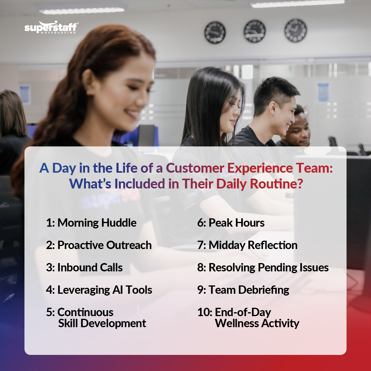 A Day in the Life of a Customer Experience Team: What's Included in Their Daily Routine