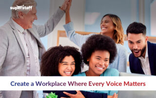 The featured image of the blog. It showcases workplace harmony and unity among employees.