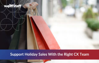 Holiday shopping support with expert CX outsourcing