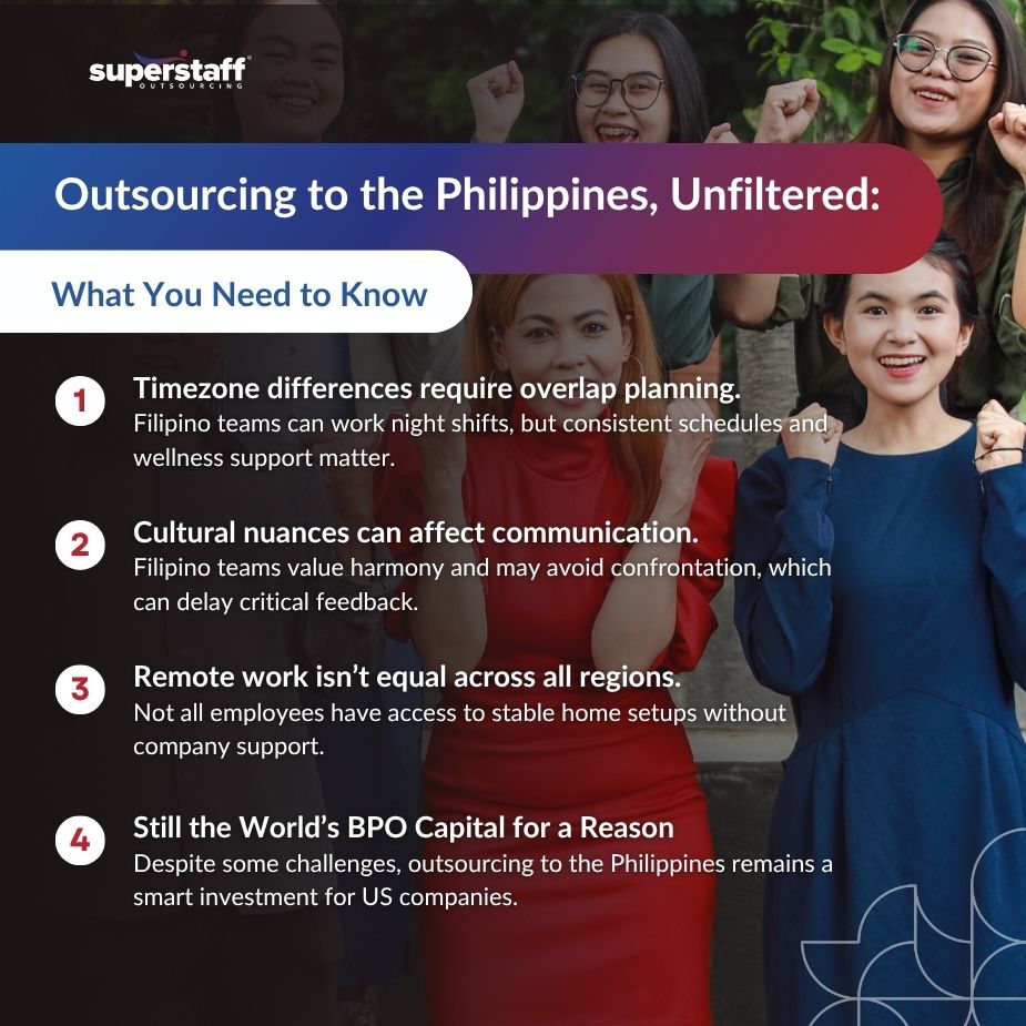 Team members cheering, symbolizing the success and benefits of outsourcing to the Philippines.