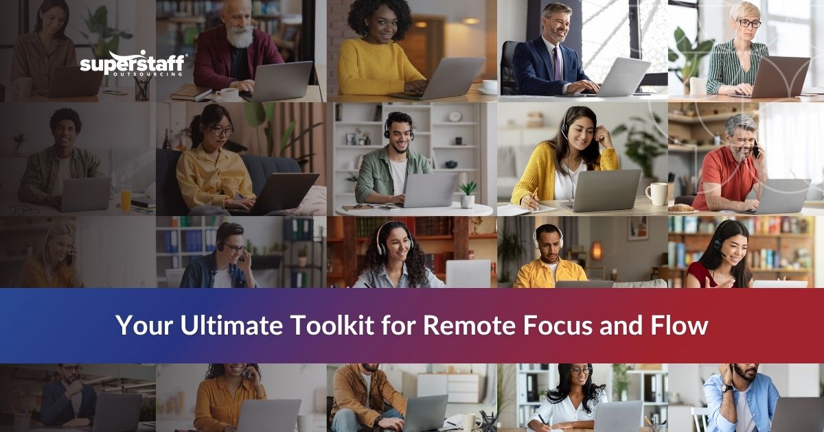32 Work From Home Hacks_Featured A featured image showing work from home hacks for employees