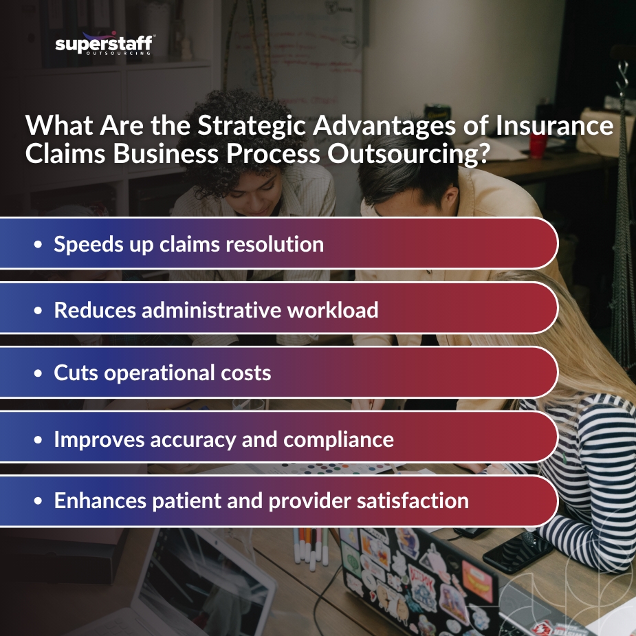Insurance claims business process outsourcing benefits