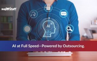 Icon about AI development tasks, representing top AI outsourcing companies offering integration support and outsourced tech development in 2025