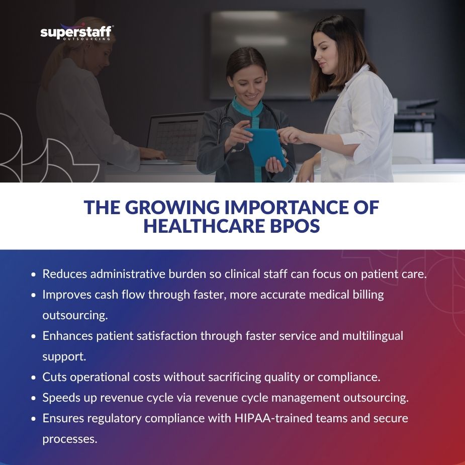 Healthcare professionals discussing medical billing outsourcing solutions to improve efficiency and patient care.