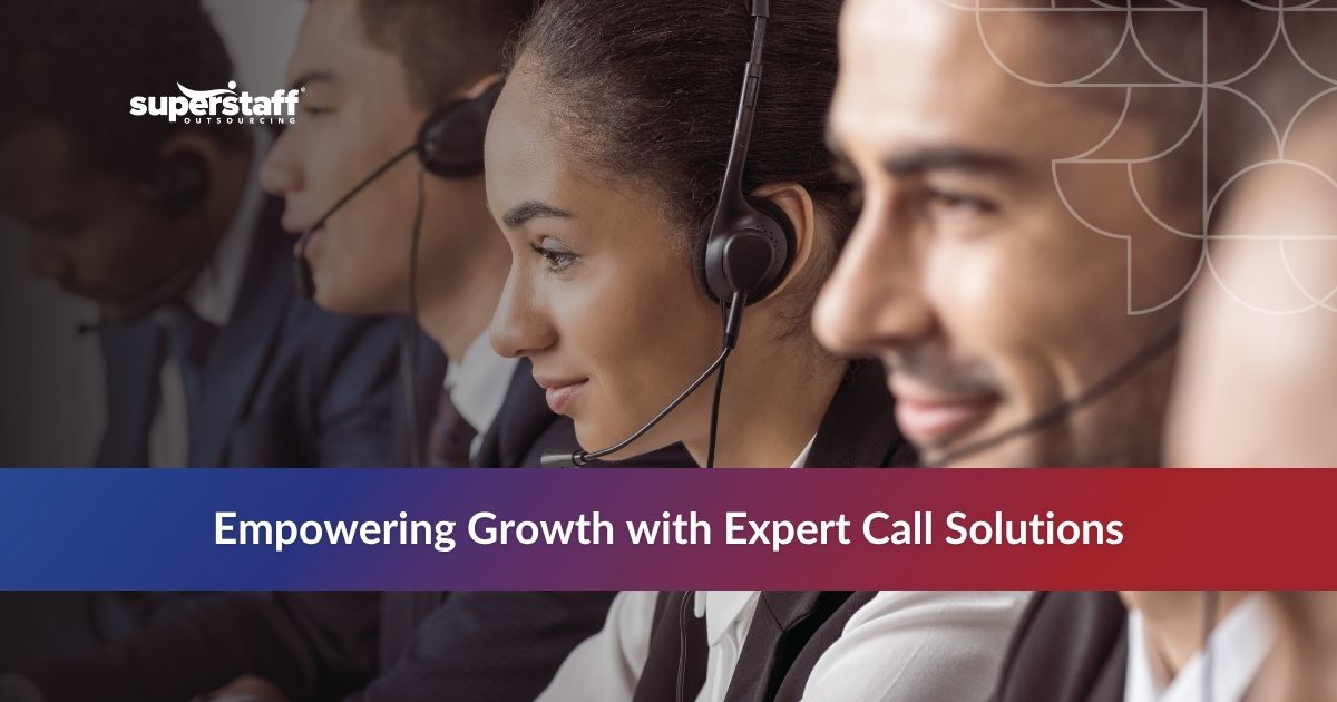 Agents working providing business call center solutions