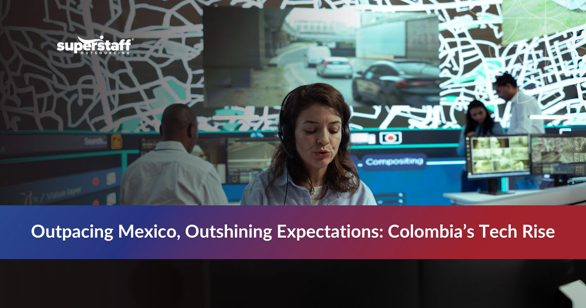 Colombia nearshoring leads tech outsourcing in 2025