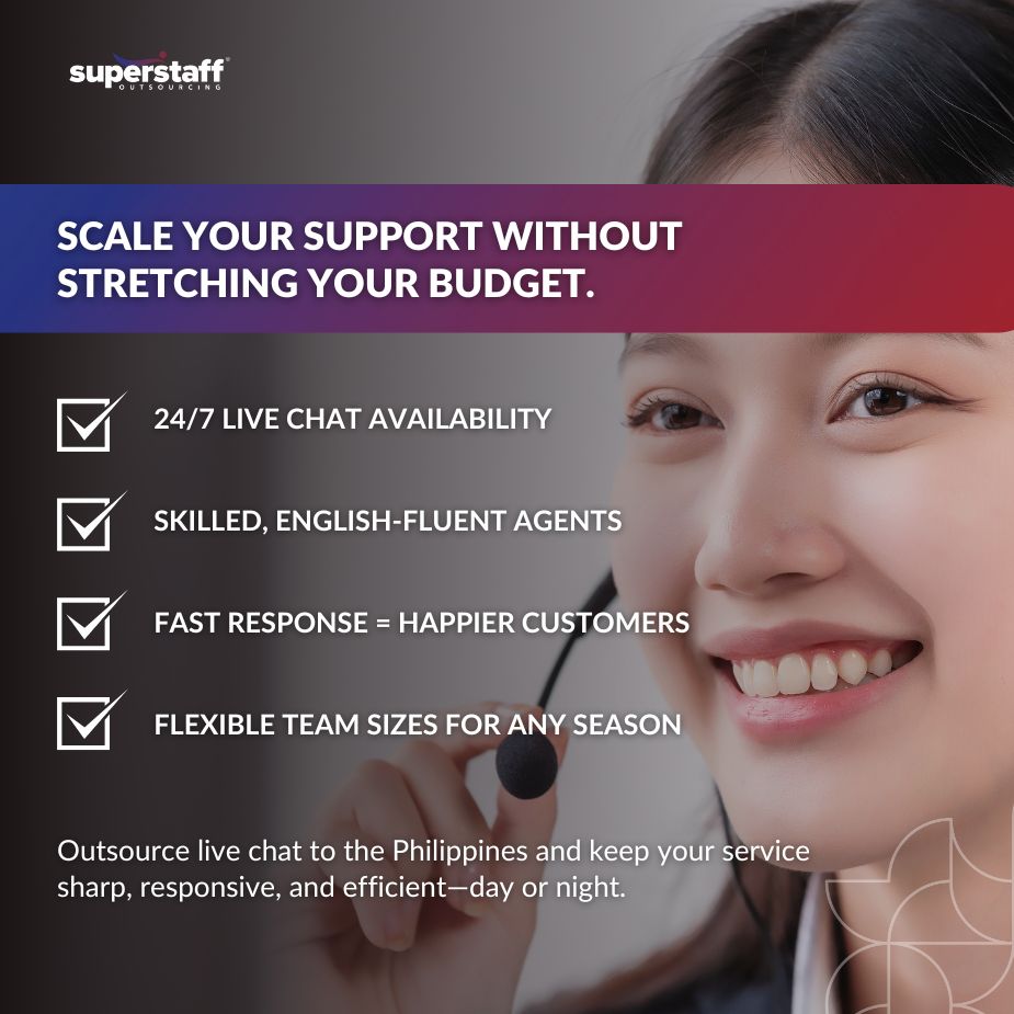 Outsource Live Chat to Philippines for quality 24/7 support