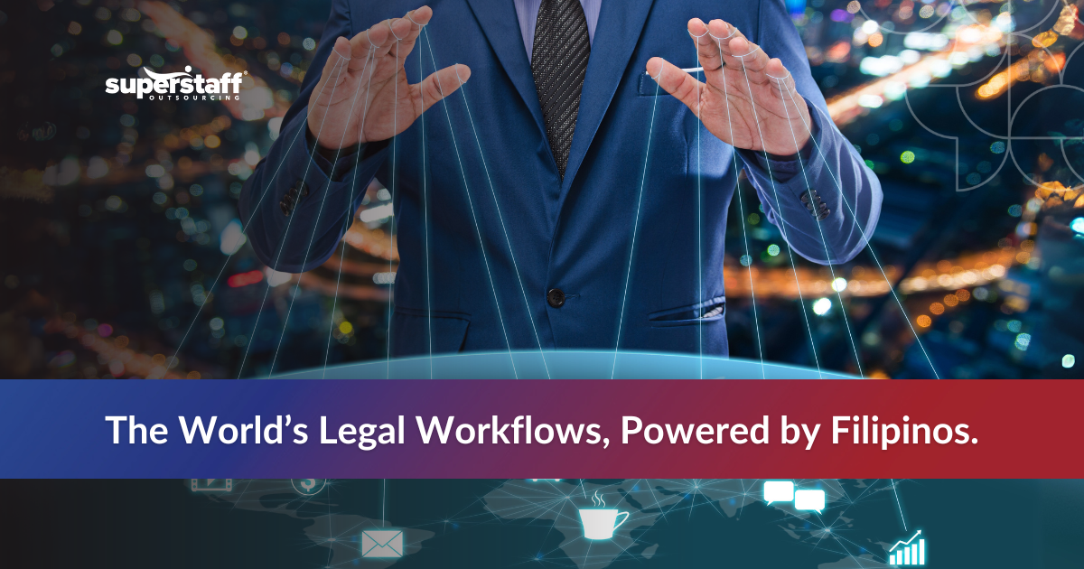 Professionals in the Philippines handling legal process outsourcing jobs for international law firms.